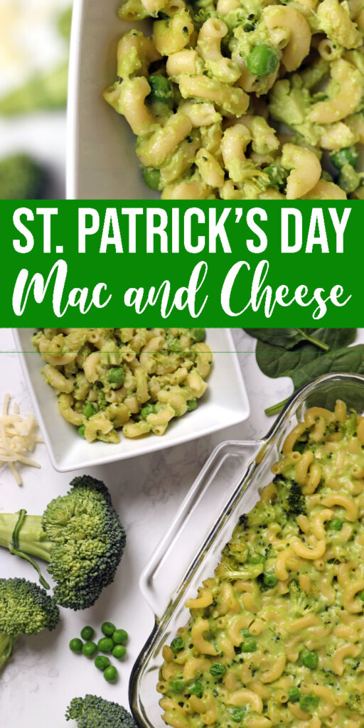 St. Patrick's Day Mac and Cheese