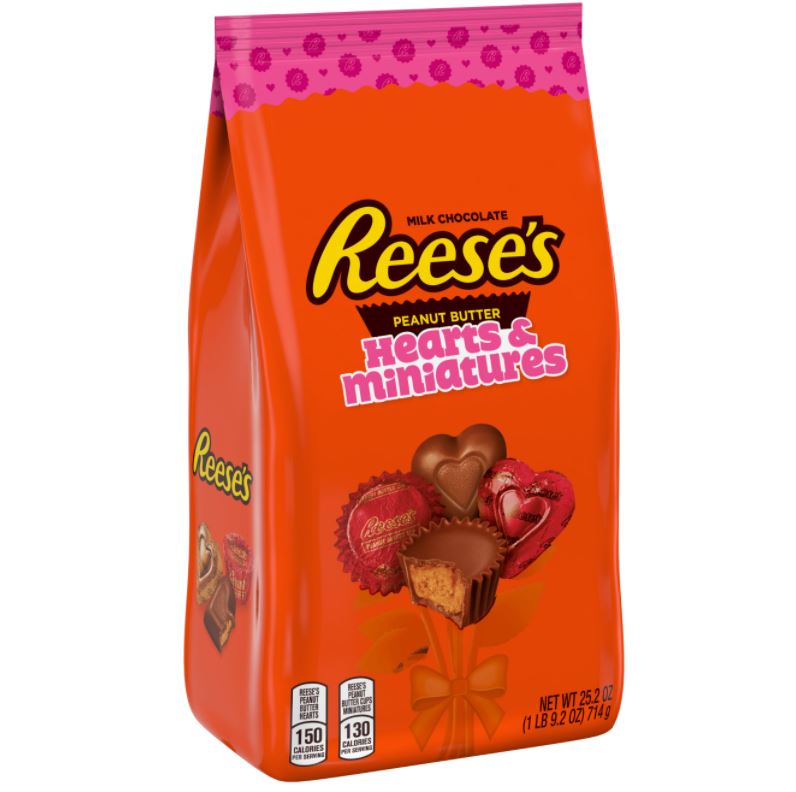 Walmart Valentine's Day Clearance - reese's miniature hearts