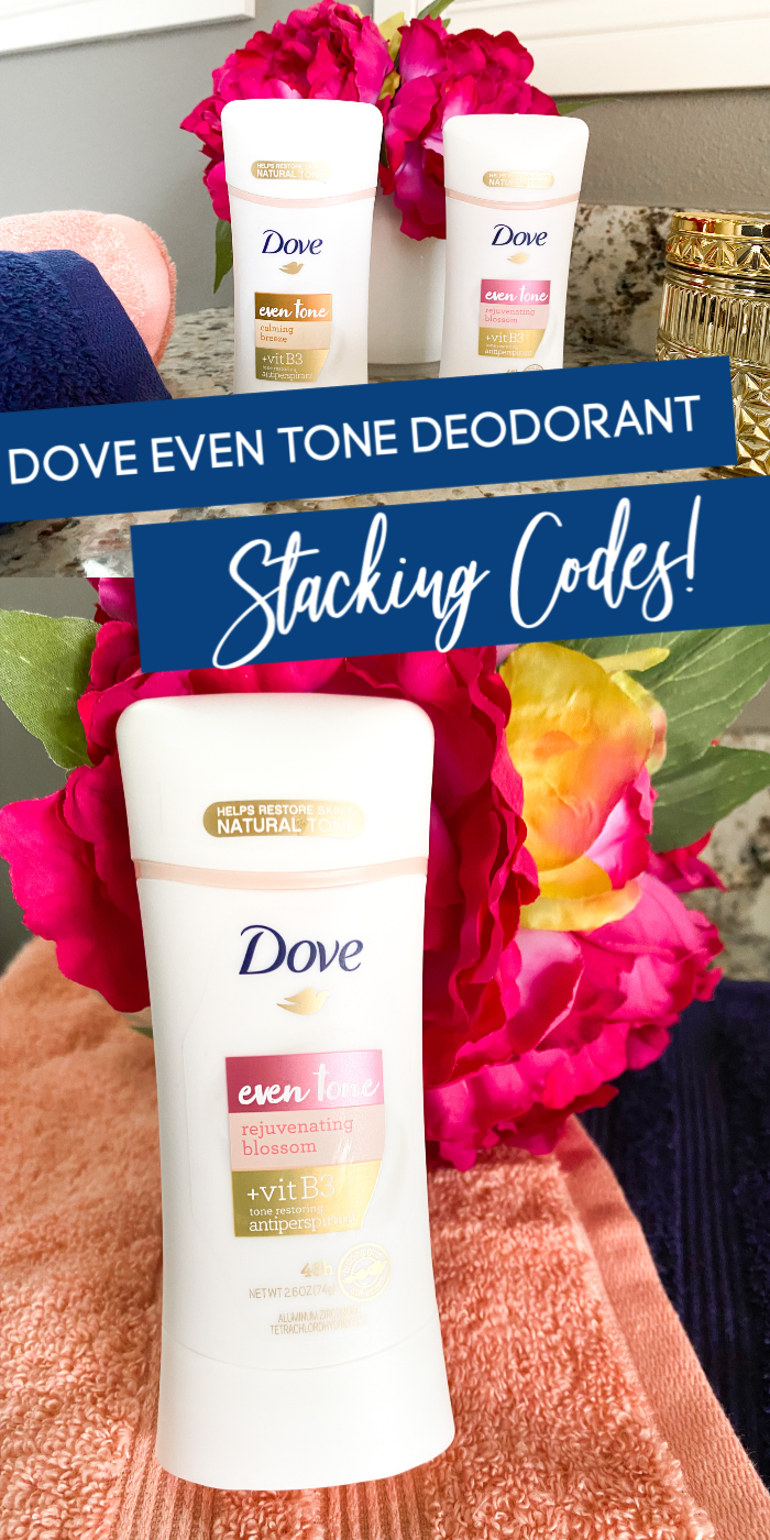 dove even tone deodorant walgreens deal
