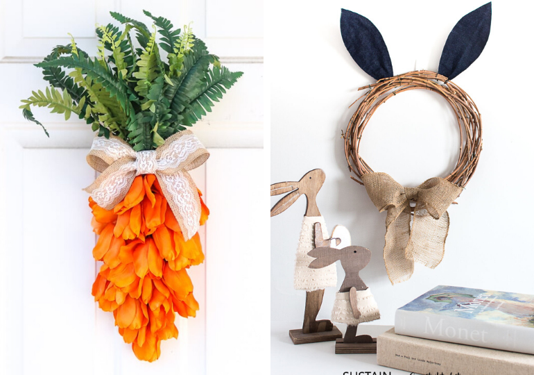 easter wreath crafts