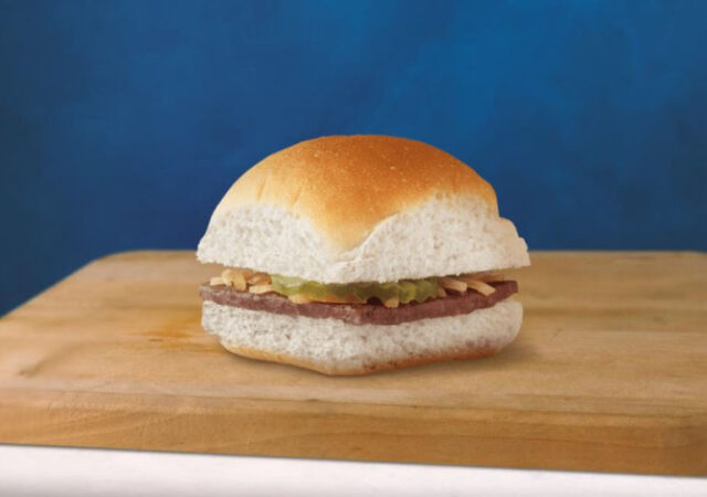free white castle original slider