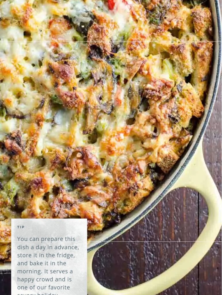 vegetarian breakfast casserole