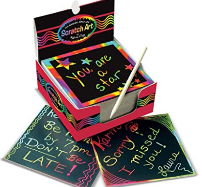 Activities for Kids at Home - Scratch Art