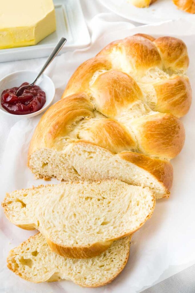 braided Easter bread