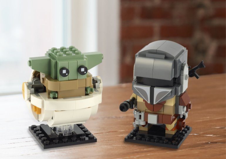 LEGO BrickHeadz Star Wars The Mandalorian and The Child