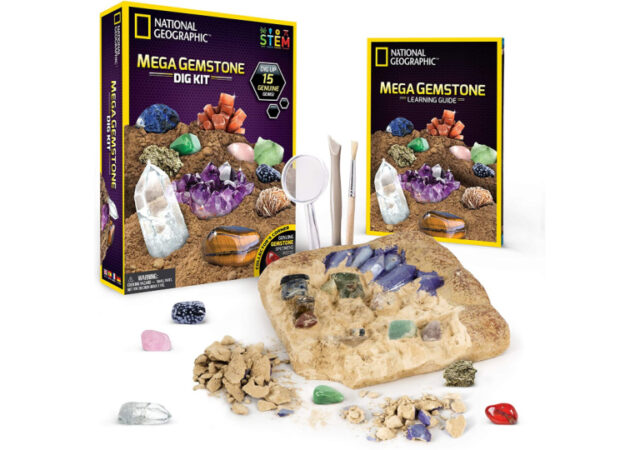 National Geographic Dig Kit On Sale - Gemstone Dig Kit