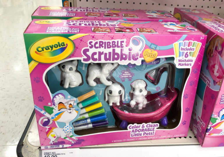 scribble scrubbie pet combo