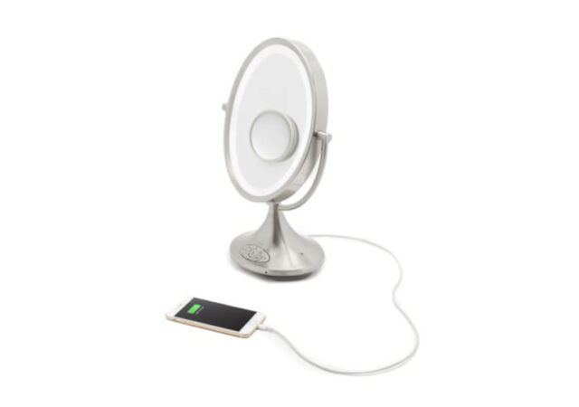 alexa voice enabled vanity mirror