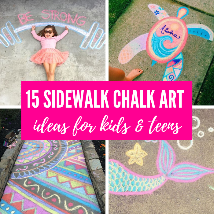 Get Creative: Sidewalk Chalk and Paint Art Projects Kids Will Love