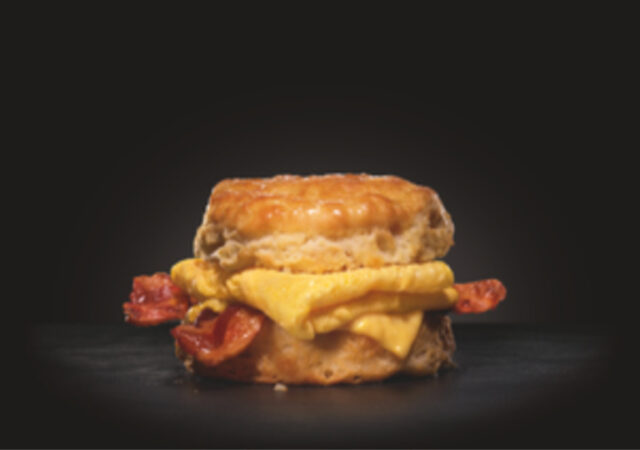 free sausage biscuit at hardee's