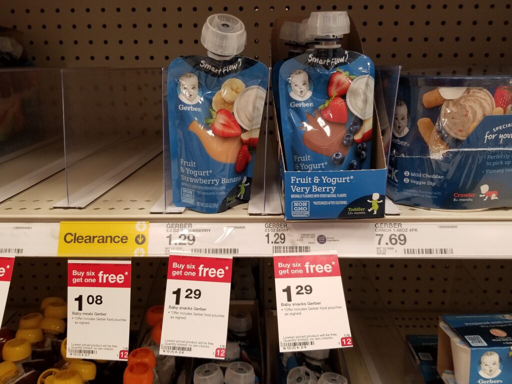 Gerber Baby Snacks on Sale