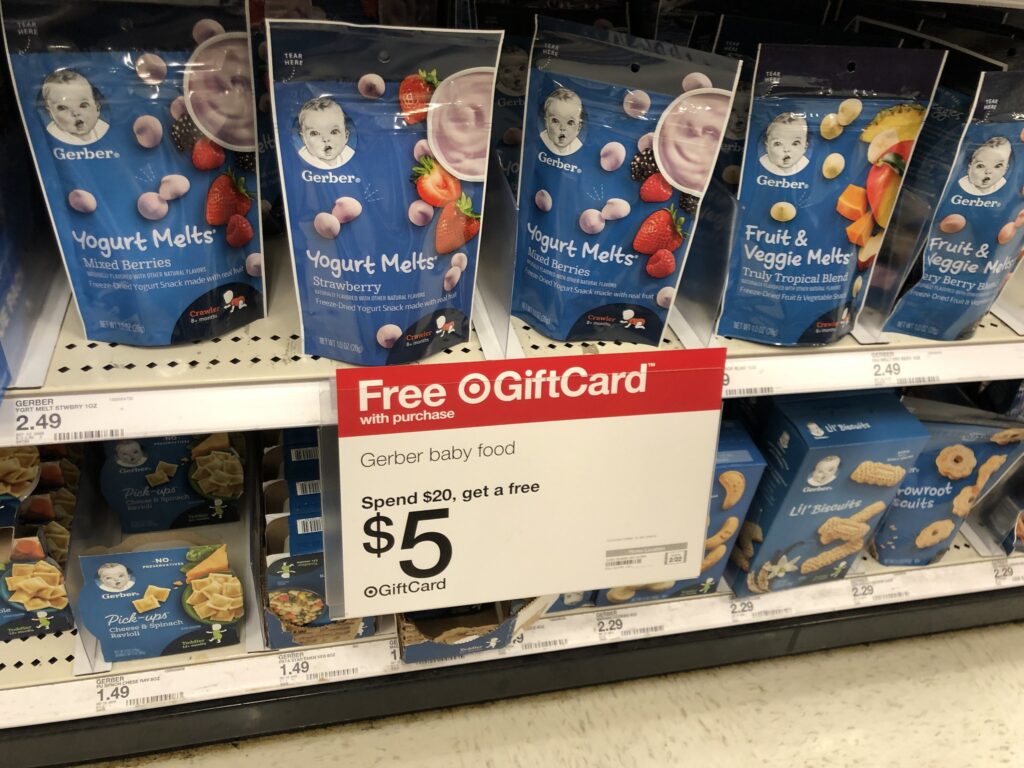 Gerber Baby Snacks on Sale