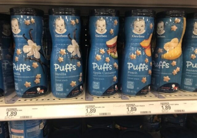Gerber Baby Snacks on Sale