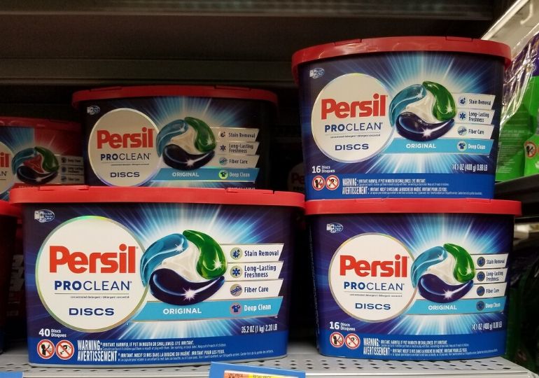 free sample of persil proclean detergent - persil proclean discs