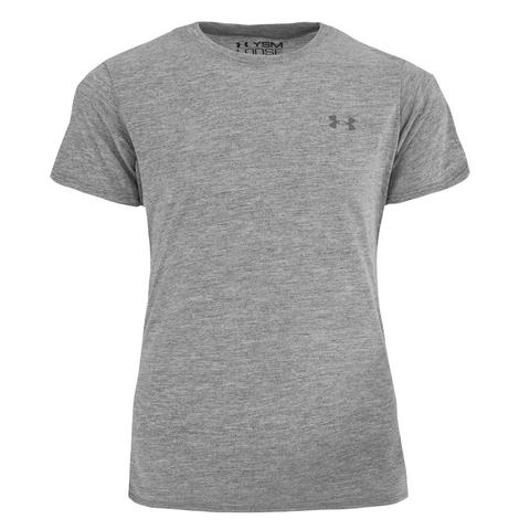 Under Armour Girl’s Shirts On Sale - gray shirt
