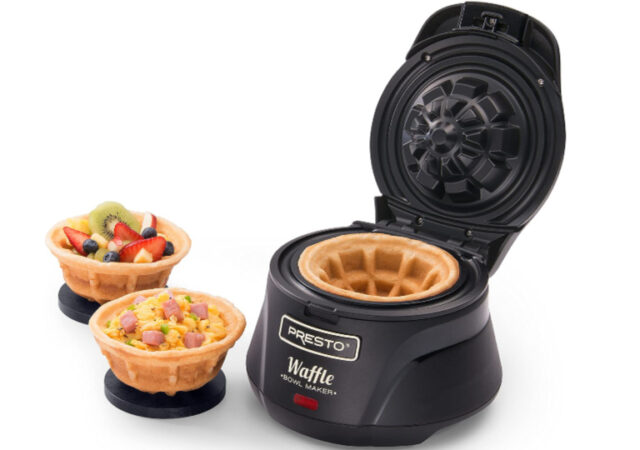 Belgian Waffle Bowl Maker on Sale