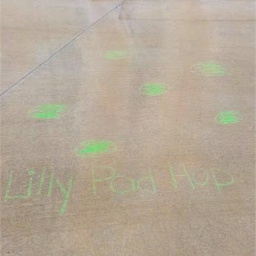 Chalk Obstacle Course