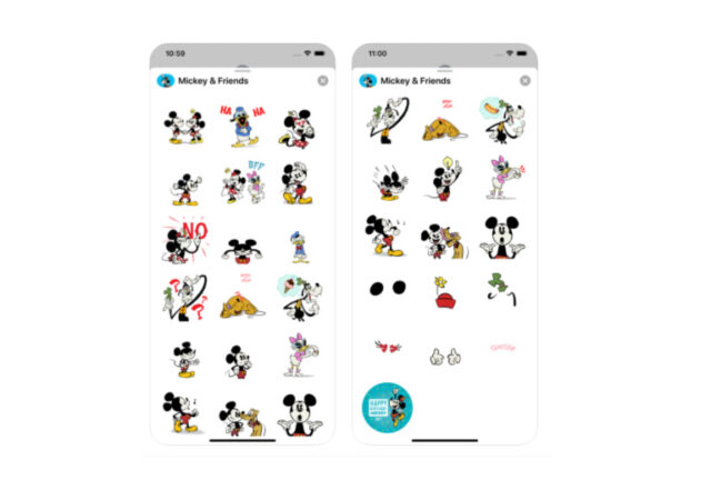 FREE Disney imessage stickers