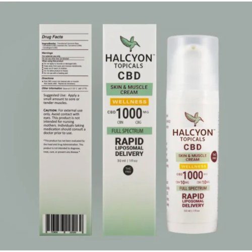 Free Halcyon CBD Skin & Muscle Cream Sample