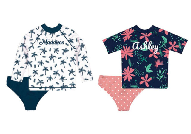 Personalized Kids Swimsuits on Sale