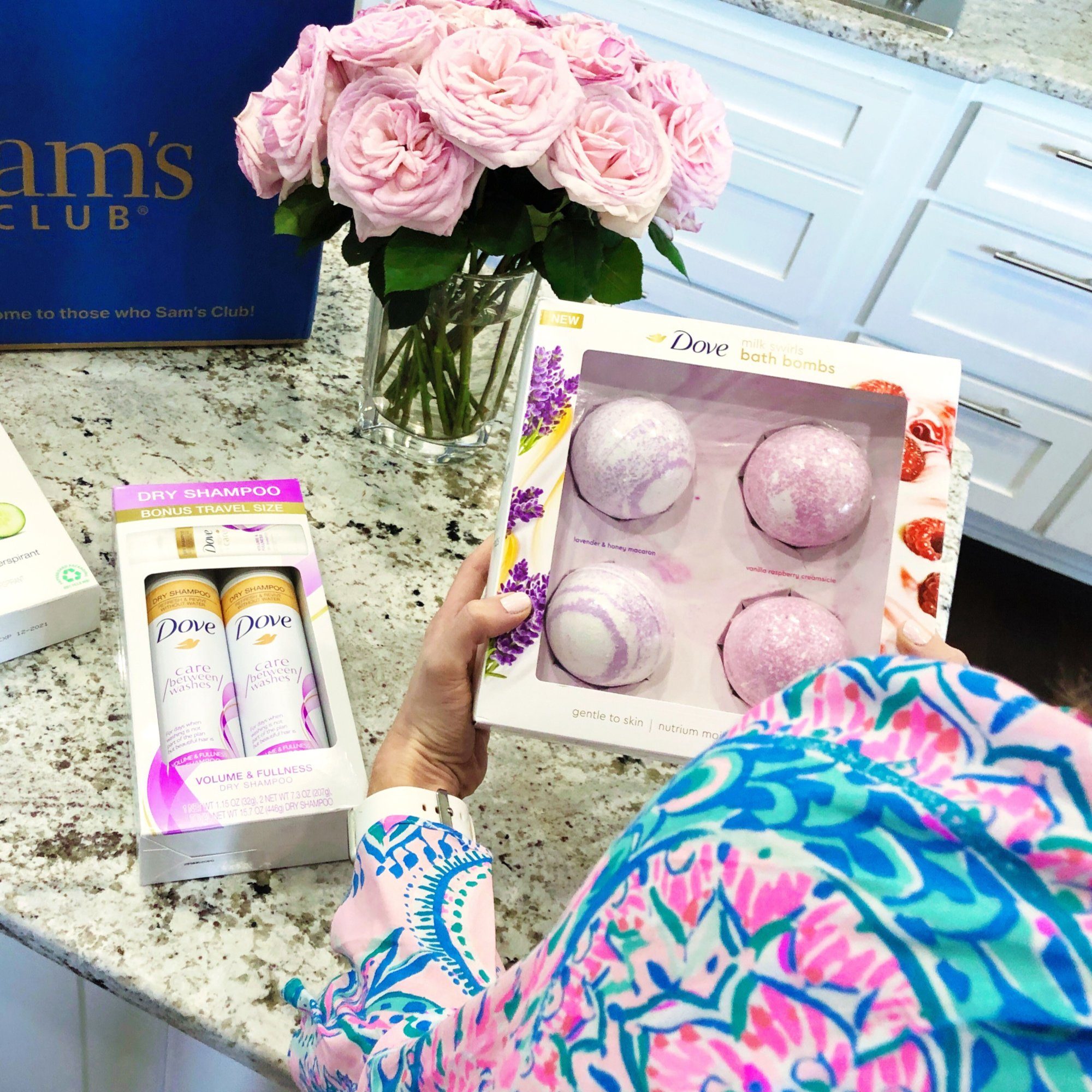 Sams Club Order of Dove Bath Bombs 