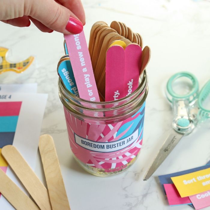boredom jar