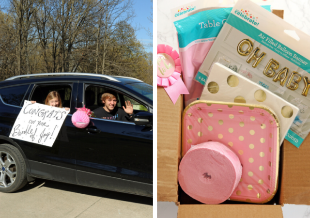 stay at home baby shower ideas