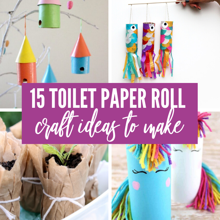 Paper Roll Craft Ideas