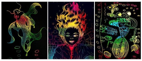 Scratch Art Sets on Sale -Scratch Art Designs