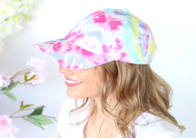 Cotton Tie Dye Baseball Caps