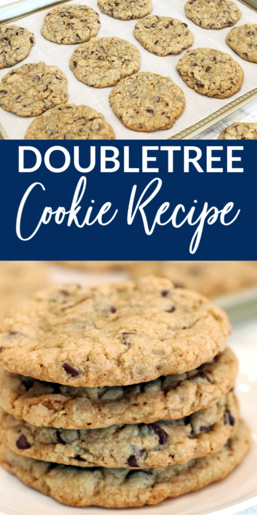 Doubletree Cookies are the ultimate homemade cookie in my books. This Doubletree Cookie recipe is highly popular and right now, is the perfect time to whip up a batch. #passion4savings #cookies #homemade #fromscratch #doubletree #chocolatechip #oatmeal #lemon #easy #best Doubletree Cookie Recipe