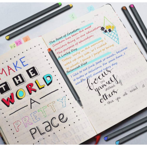 MyLifeUNIT Fineliner Color Pen 10-Pack