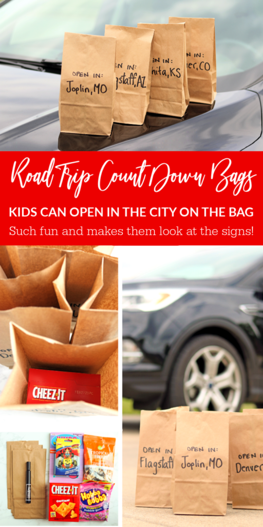 Road Trip Count Down Bags