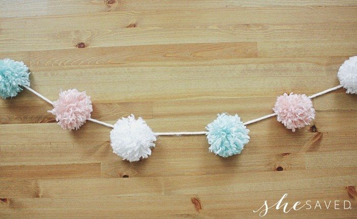 pom pom garland