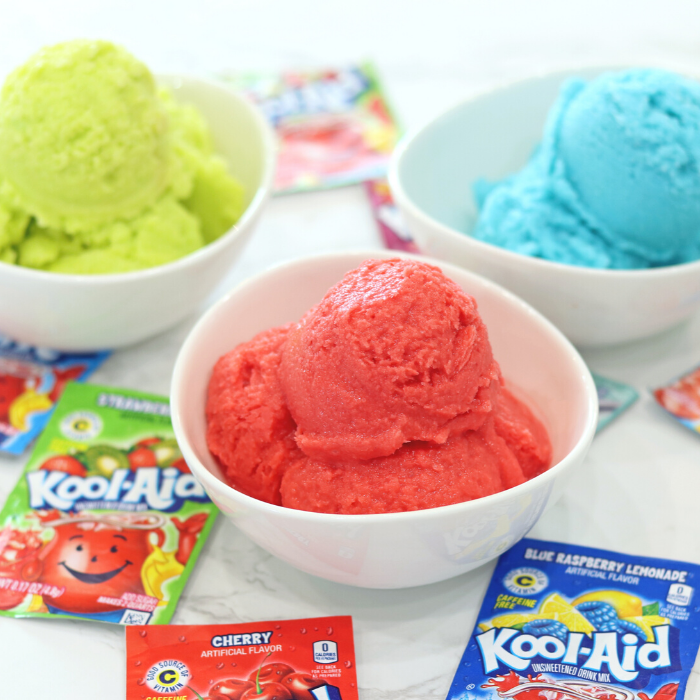 Easy Kool Aid Ice Cream Recipe (Just 3 Ingredients) - Passion For Savings
