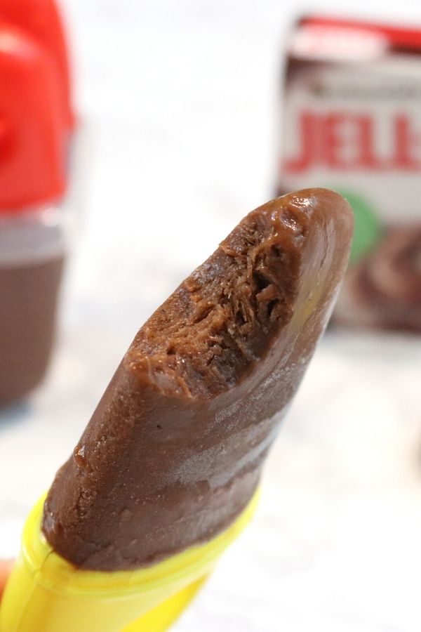 fudgesicles with bite taken out 