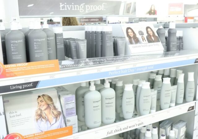 Living Proof Friends and Family Sale - living proof store display