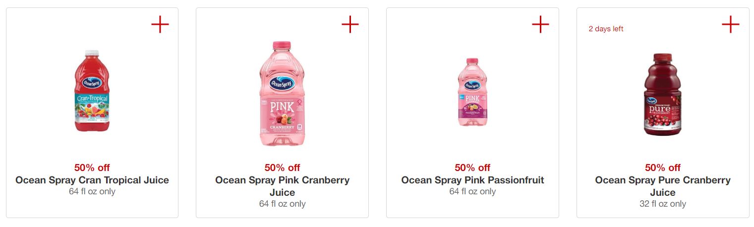 Ocean Spray Juice Coupons! Best Deals and Cheap Sales!