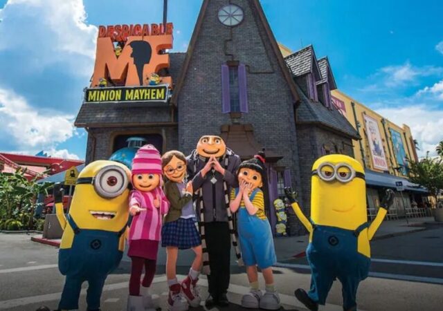 Universal Studios in Florida - despicable me