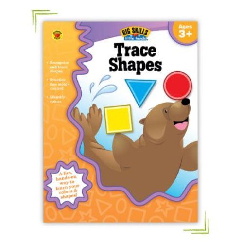 Children's Tracing Workbooks on Sale - Trace Shapes