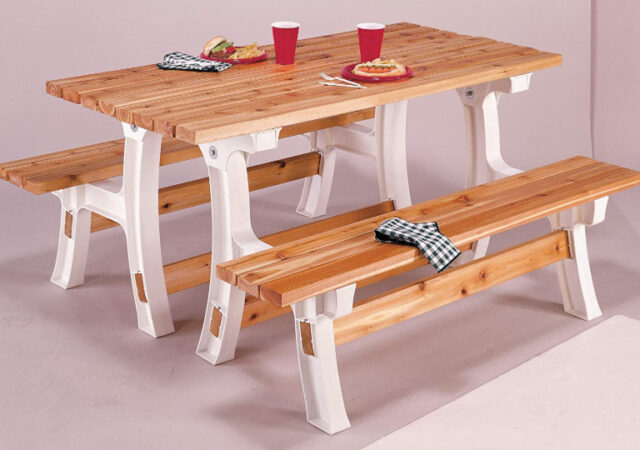 Flip Top Bench Table on Sale - Table and Bench