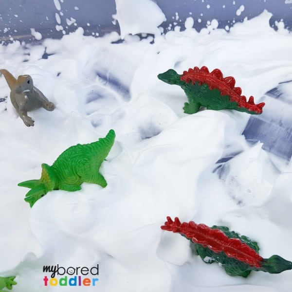 shaving cream activity