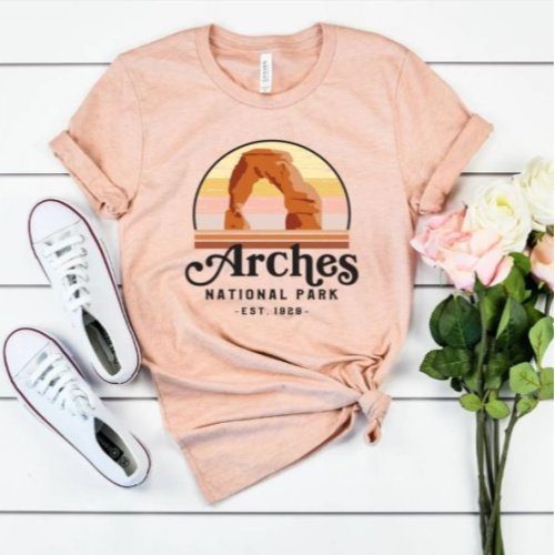 National Park Tees on Sale - Arches National Park Shirt