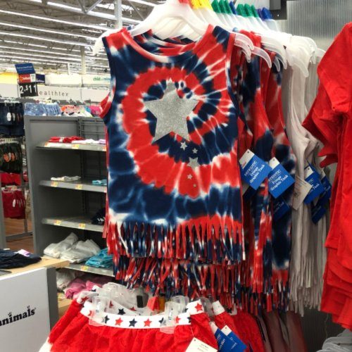Walmart 4th of July Shirts! So many cute styles of tees and tanks!