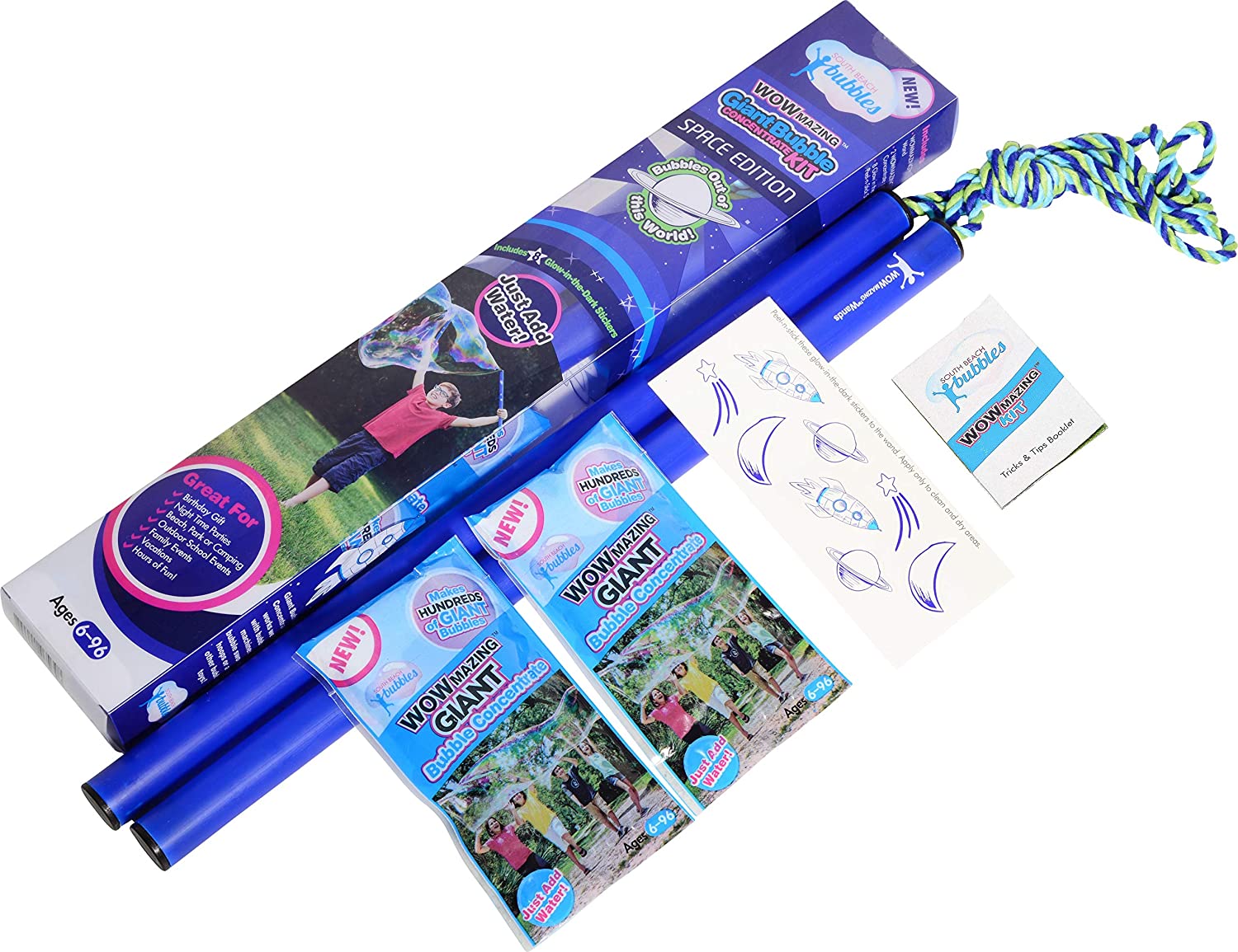 Giant Bubble Wands Kit - bubble kit