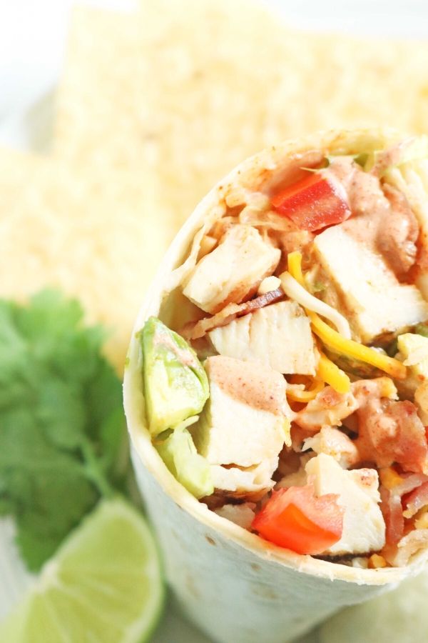 chicken wrap