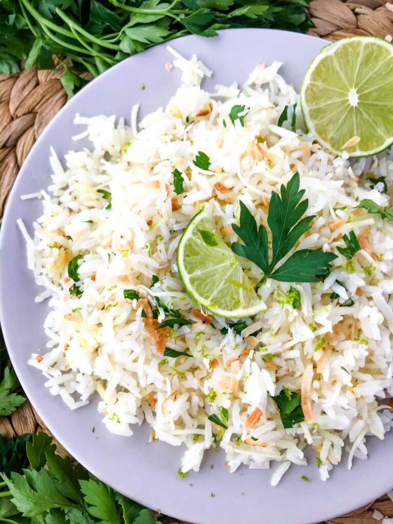 coconut lime rice 