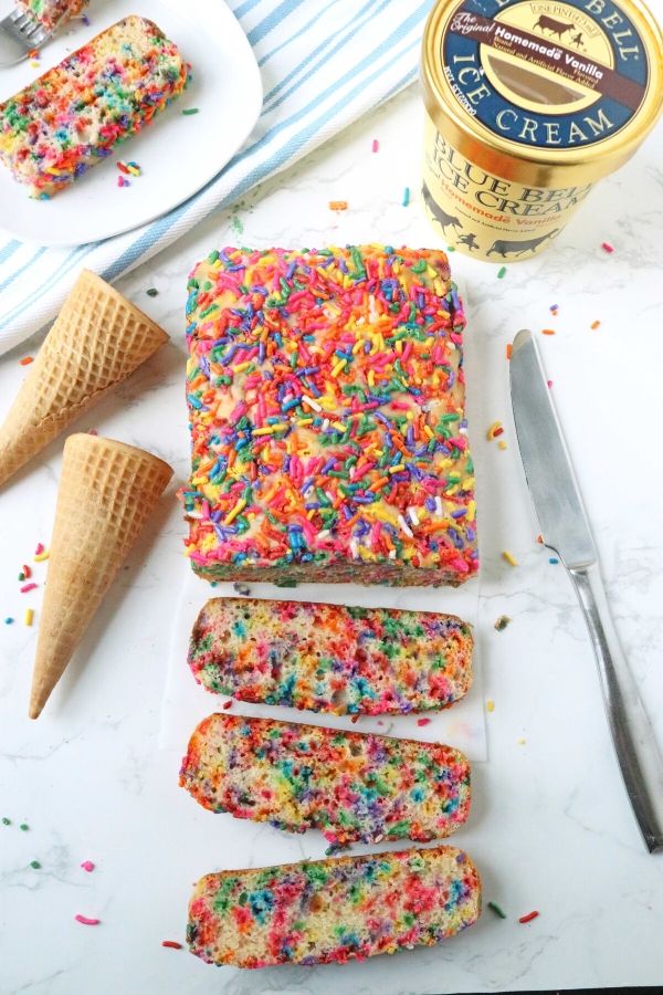 easy ice cream bread