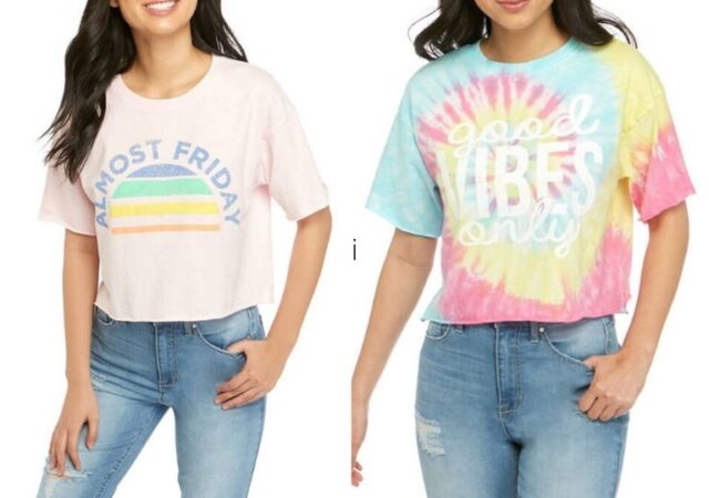 Belk.com Graphic Tees on Sale - girl in tee