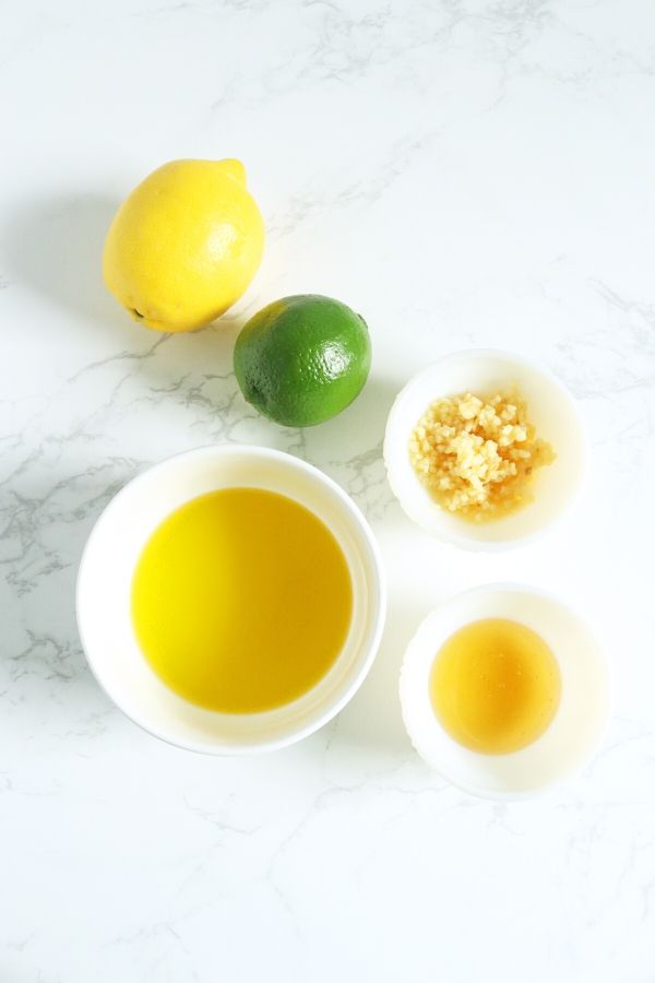 homemade salad dressing in gredients 